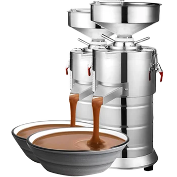 110v 220v máquina de fazer manteiga de amendoim triturador de porca de gergelim processador de alimentos de aço inoxidável comercial casa fabricante de manteiga de amêndoa de soja