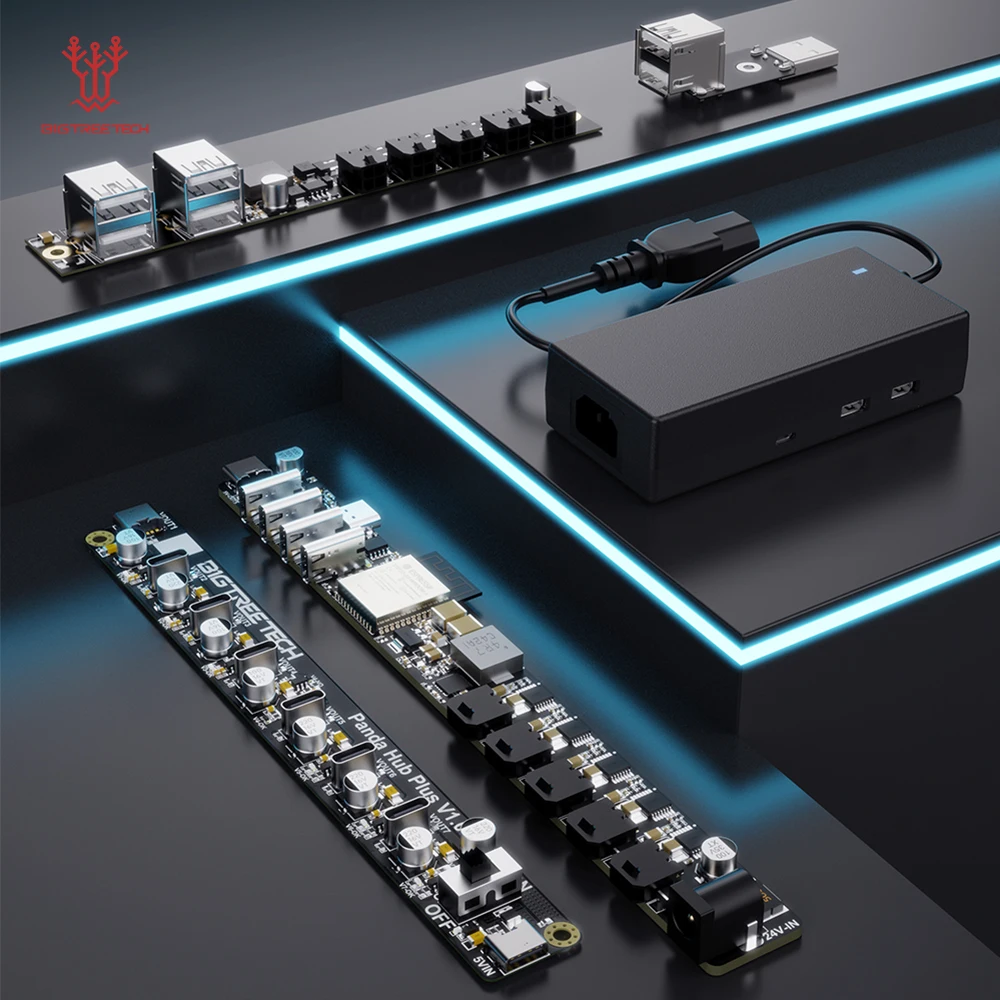 

BIGTREETECH 3D Printer Power Management Multi-Device Power Managed Smartly For Bambu Lab Expansion Smart Control MQTT Gateway