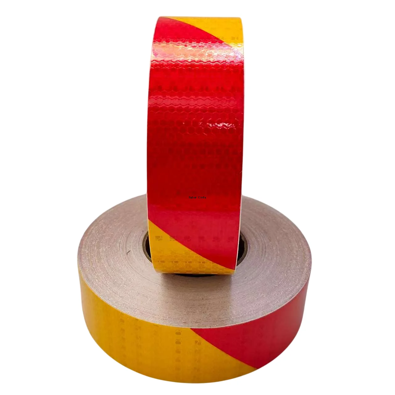 5cm*50m Left Or Right Reflective Tapes Waterproof Twill Strips Strong Adhesive Caution Hazard Warning Reflector Stickers For Car