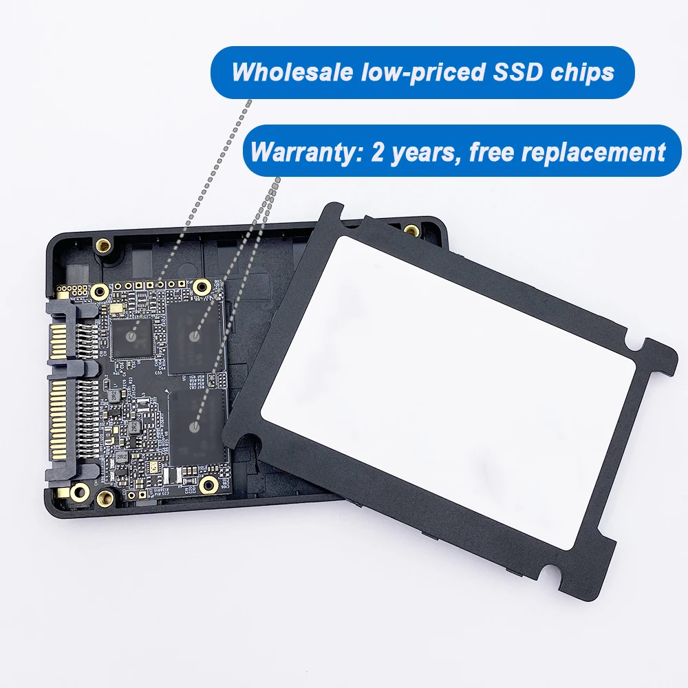 5/10pcs Internal SSD Chip 32GB 64GB 120GB 128GB 95%New Hard Drive Disk SATA 3 2.5 Inch 240GB 256GB Chip for Laptop Desktop