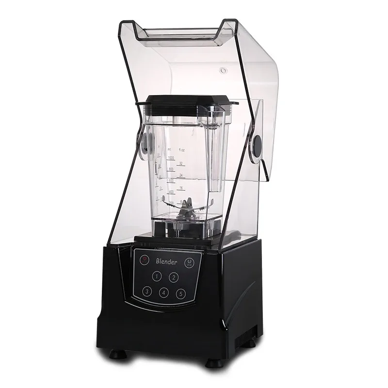 Commercial Soundproof Blender for Smoothie Ice Crushing Juice Shop 2200W