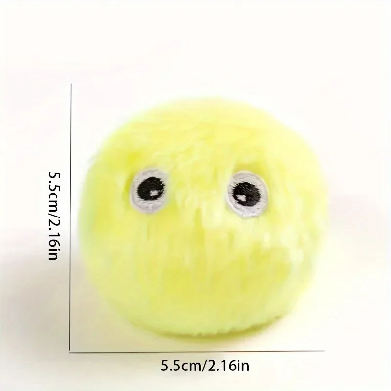 Interactive 1/3pcs Smart Dog Toys Funny Small Plush Nip Training Kitten Squeak Sound Rubber Plastic Silicone Material