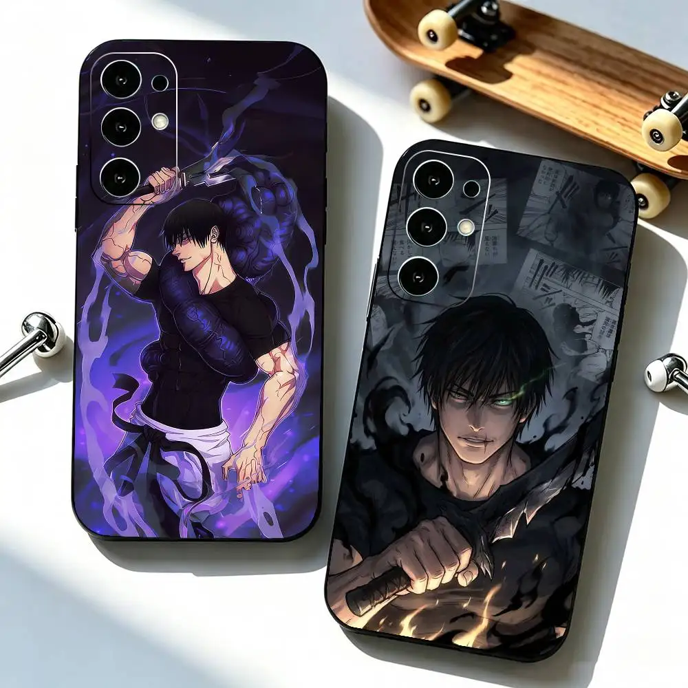 T-Toji Fushiguro  Phone Case For Samsung S25,S24,S21,S22,S23,S30,Ultra,S20,Plus,Fe,Lite,Note,10,Black Cover