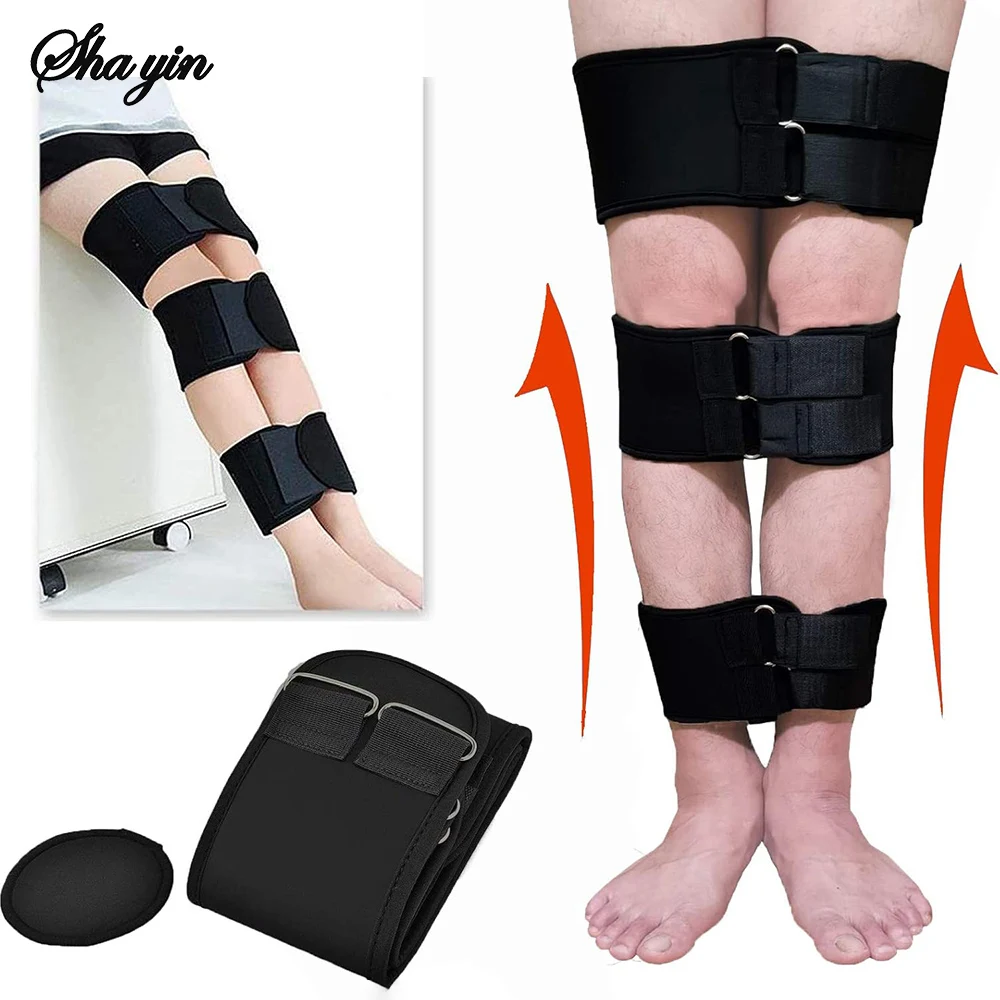 3pcs/set Legs Posture Corrector Multi-functional Bow-legged Correction Bandage Belt Correction Belt For O- Type Legs X-type Legs