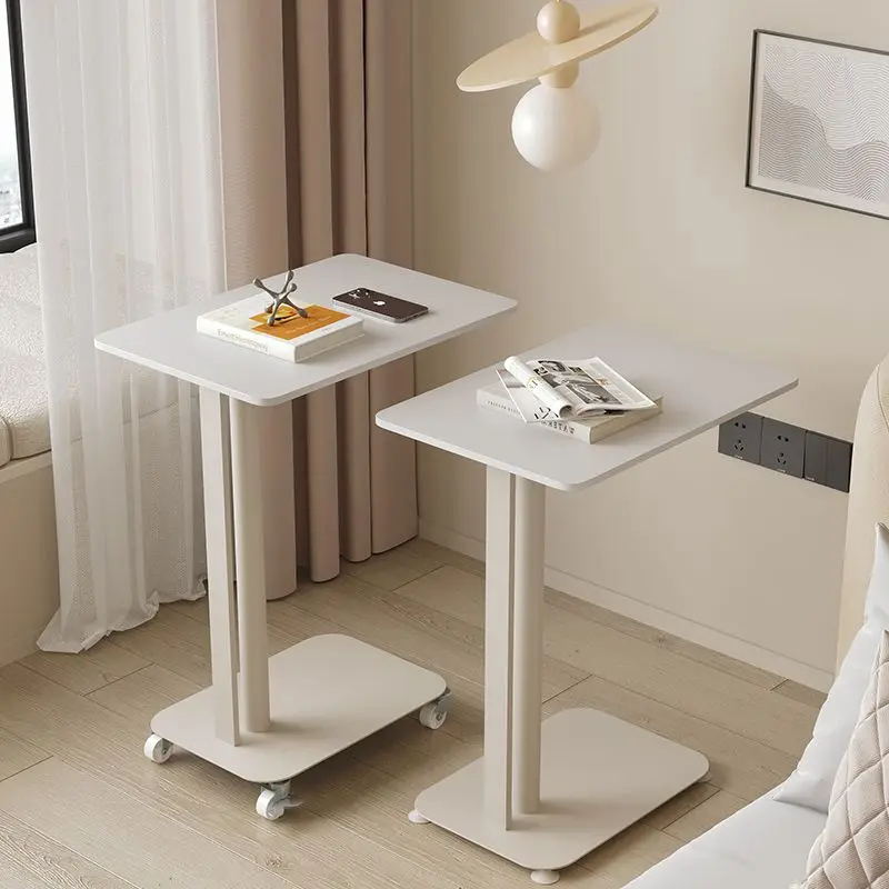Cream Wind Bedside Table Small Bedroom Household Simple Mobile Shelf Edge Few Coffee Table Side Table