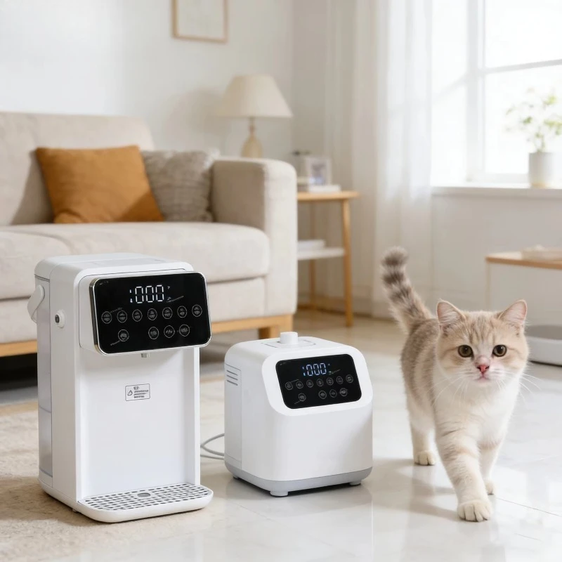 Eliminação do gerador de spray de ácido hipocloroso elimina odor de cozimento de animais de estimação durante a higienização