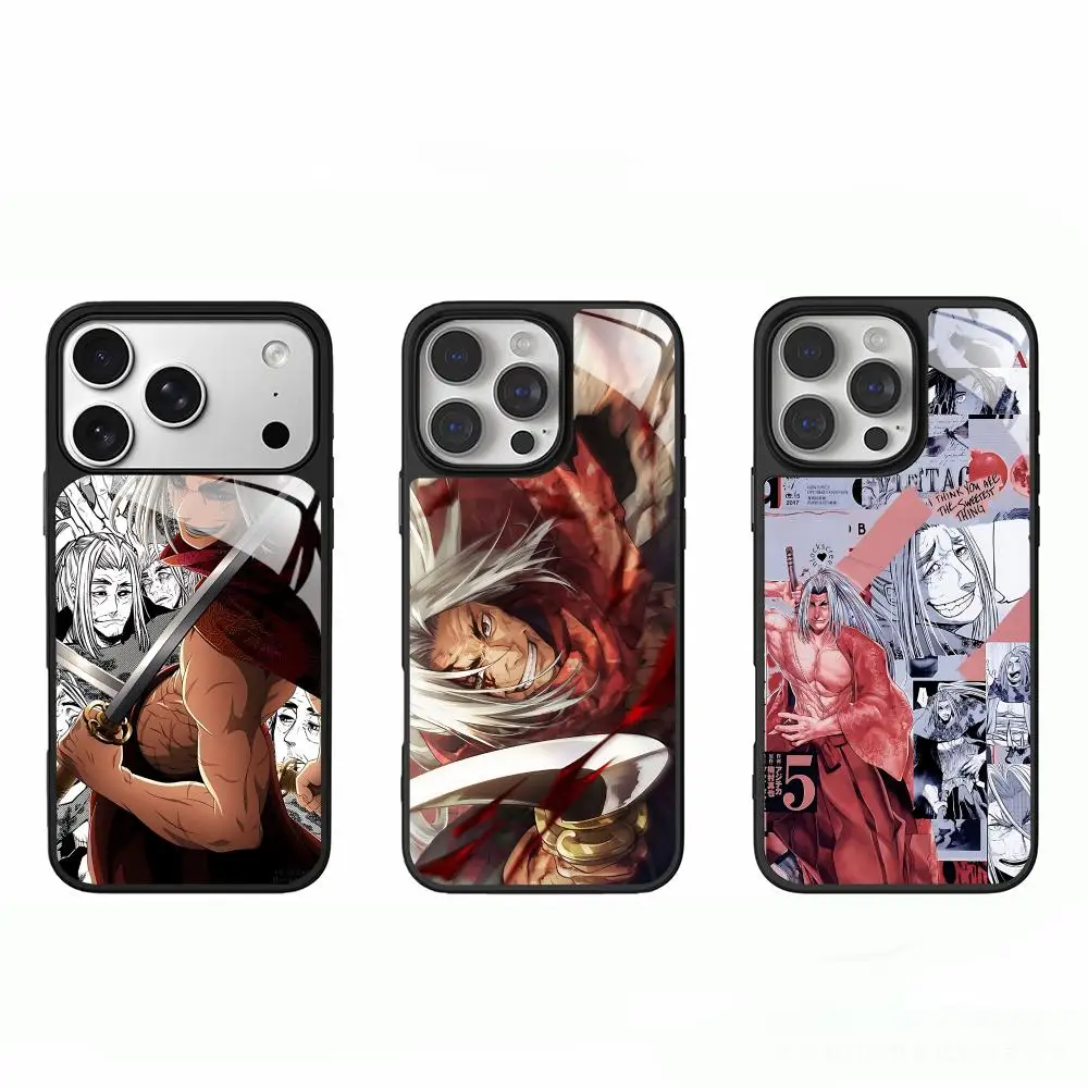 Record of Ragnarok Anime Sasaki Kojiro For lPhone 18 17 16 e 15 14 13 12 11 Pro Max Plus For Anti-slip textured phone case