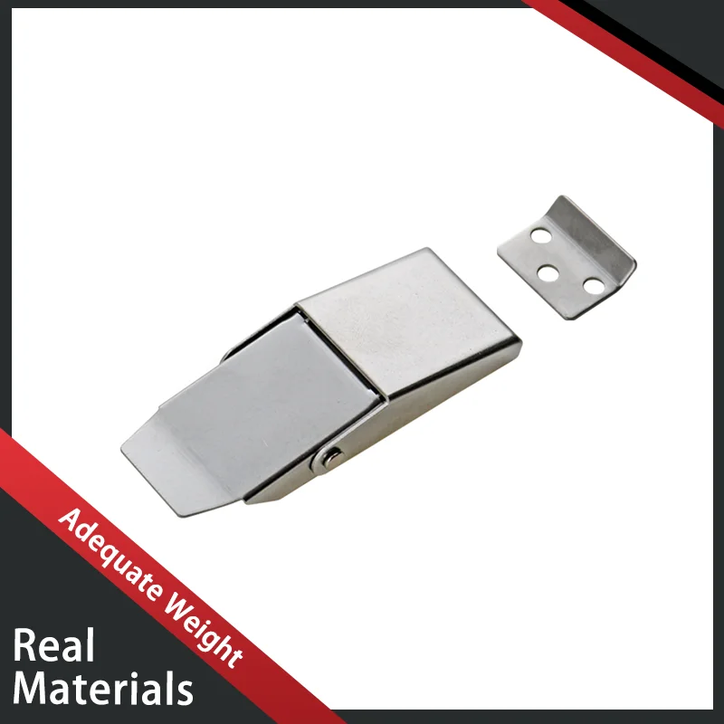 304 Stainless Steel Buckle Wooden Box Right Angle Box Industrial Cabinet Door Lock Telescopic Multiple Specificati