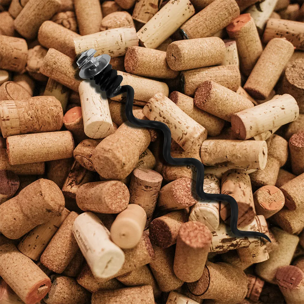 

2Pcs Corkscrew Spiral Bit Replacement Metal Spiral Drill Bit for Wine Opener Kit Corkscrew Repairing Accessory