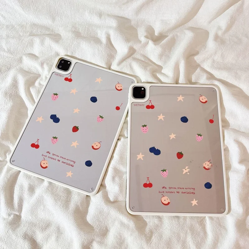 Delicious and Colorful Fruits Blue Star Tablet Case For iPad Pro 13 11th A16 12.9
