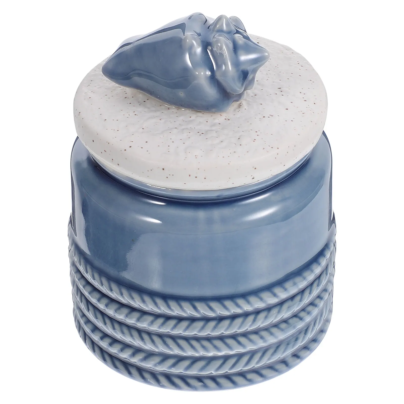 

1Pcs Storage Jar with Lid Ceramic Tea Container Sealed Food Case for Tea Leaves Coffee Home Use Decorative Kitchen Storage Pot