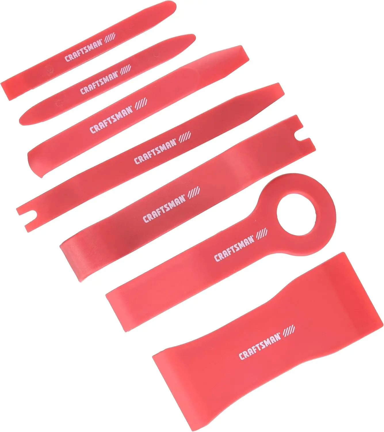 

Red Trim Removal Kit for Interior & Exterior Panels, Clips - Durable Non-Marring Material with Storage Pouch