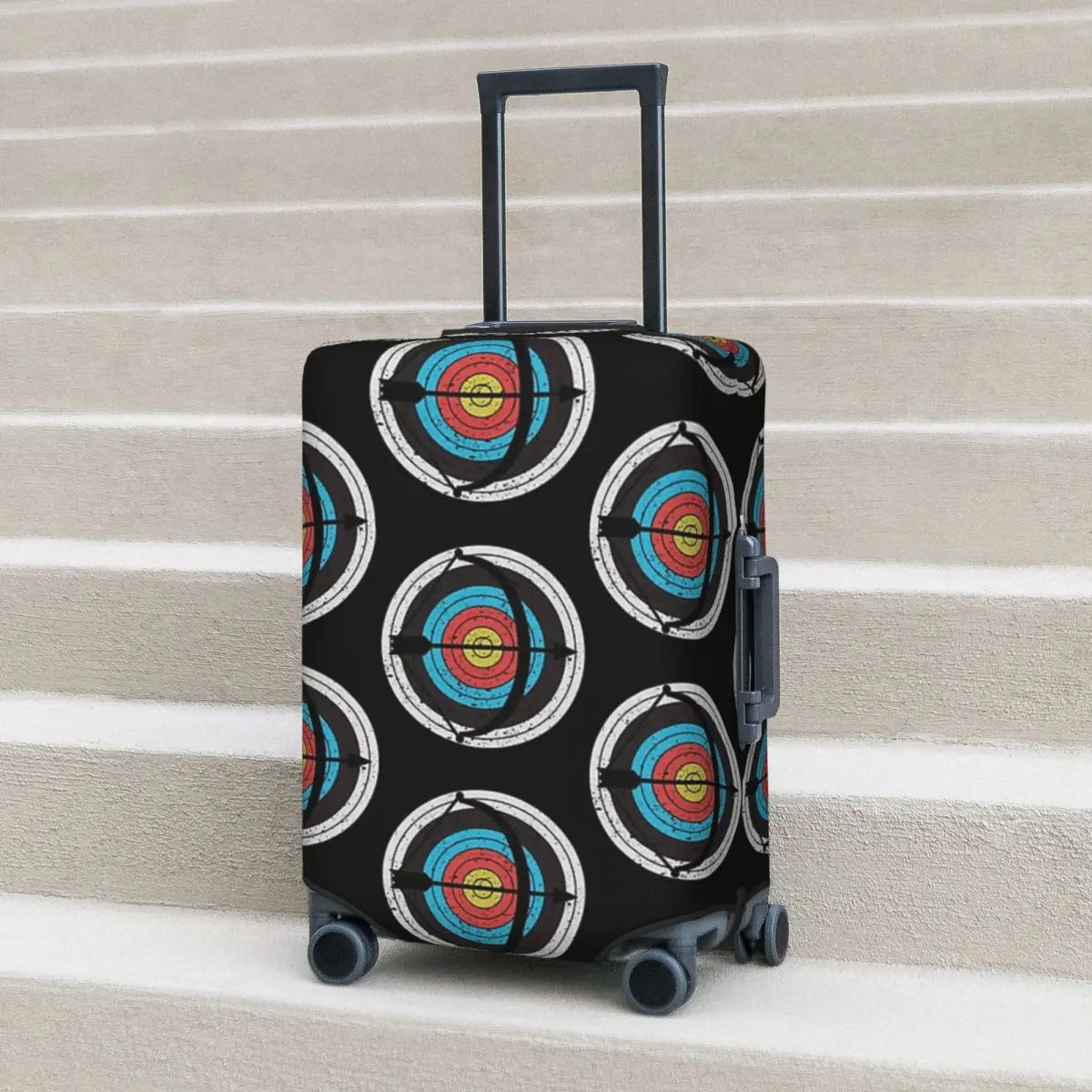 

Винтажная стрельба из лука, идея подарка, чехол для чемодана, эластичные защитные чехлы для дорожного багажа для 18-32 дюймов