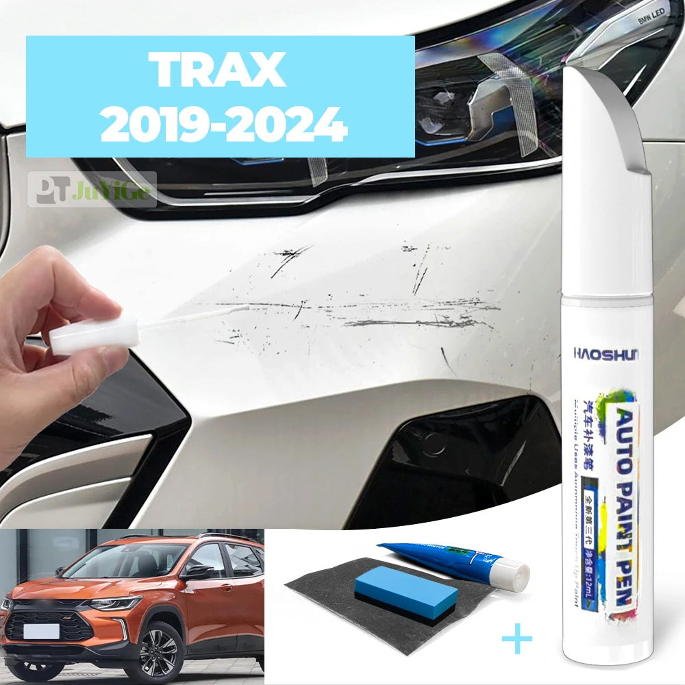 

Для Chevrolet TRAX 2019-2024 2020 2021 2022 2023, автомобильная ручка для ухода за краской, фиксатор краски, ремонт царапин, воск, средство для удаления царапин