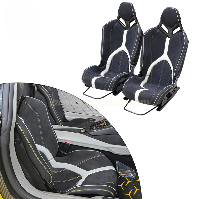 

Real Carbon Fiber Fabric Svj Style Luxury Car Racing Seat for Lambor Aventador Lp700