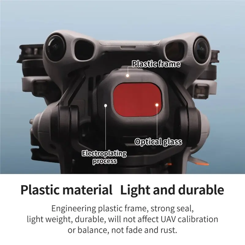 تسليم خلال 24 ساعة لمرشح الطائرة بدون طيار DJI Mini 5 Pro 6IN1 UV CPL ND8 ND16 ND32 ND64 مستقطب دائري محايد الكثافة فوق البنفسجية F