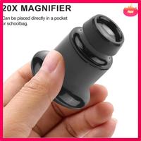 4PCS Loupe Eyeglass Magnifiers Set 5X 10X 15X 20X Watch Repair Loupe Magnifier Set Magnifying Glass For Watch Jewellery
