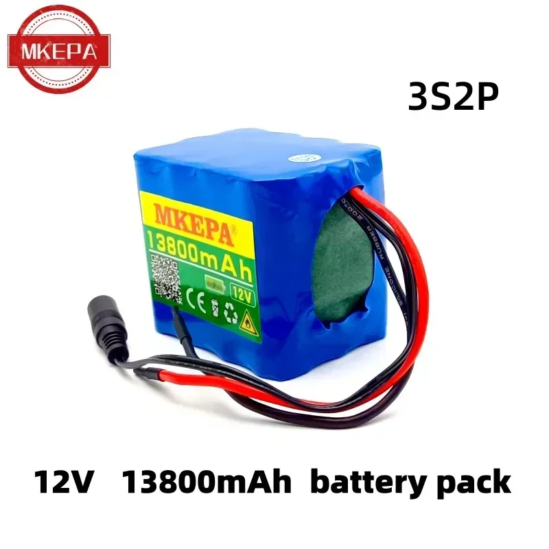 3S4P 12V 13.8Ah 18650 Rechargeable Lithium Battery Widely Used: Instruments Led Lighting Traffic Signs Ship UAV Speaker Etc