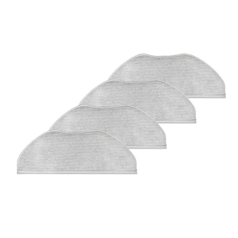 4 pezzi panno mop per Tefal Rowenta X-Plorer Serie 95 RG7975WH RG7987WH robot aspirapolvere pezzi di ricambio accessori