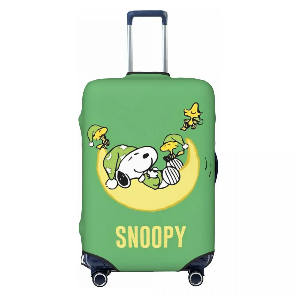 Snoopy Sleep Cartoon Suitcase Cover Practical Business Protection Luggage Case Flight