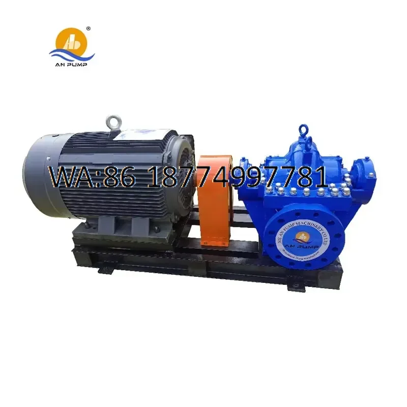 custom for 132KW 8 Inch Centrifugal Farm Irrigation Large Flow Split Case Water Pump