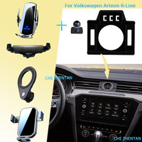 Car Mount for Volkswagen Arteon R Line 2017 2018~2020 Mobile Phone Holder Air Vent Cellphone Bracket Gravity Stand Accessories
