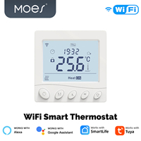 MOES Tuya Smart WiFi Thermostat Temperature Controller Water/Electric Floor Heating Gas Boiler App Control For Alexa Google Home