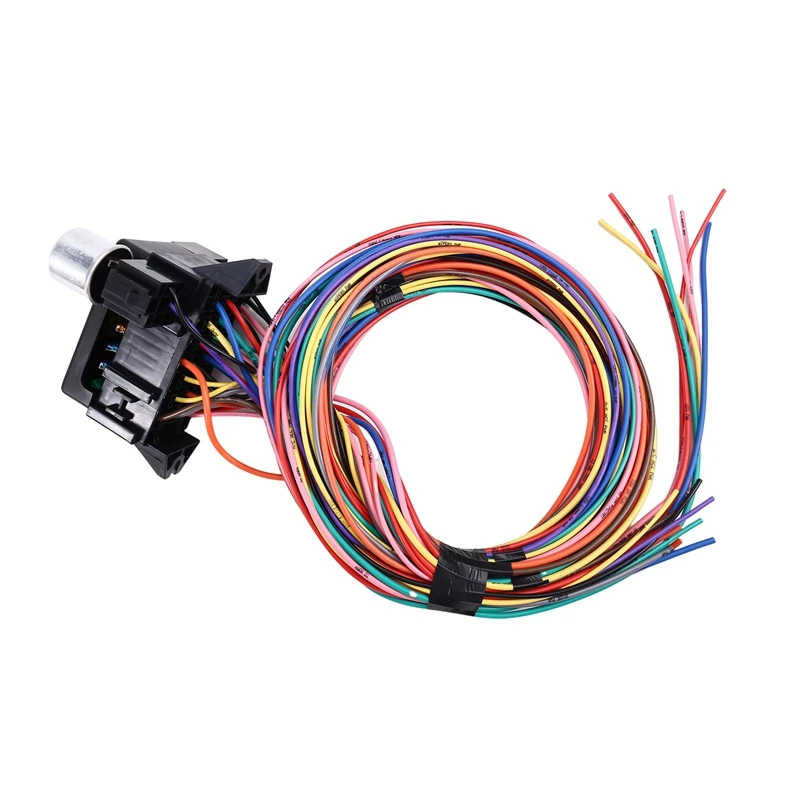 14 Circuit Wiring Harness Kit Car Modification Circuit For Chevy Ford Chrysler Mopar Muscle Car Electrical Wire Harness