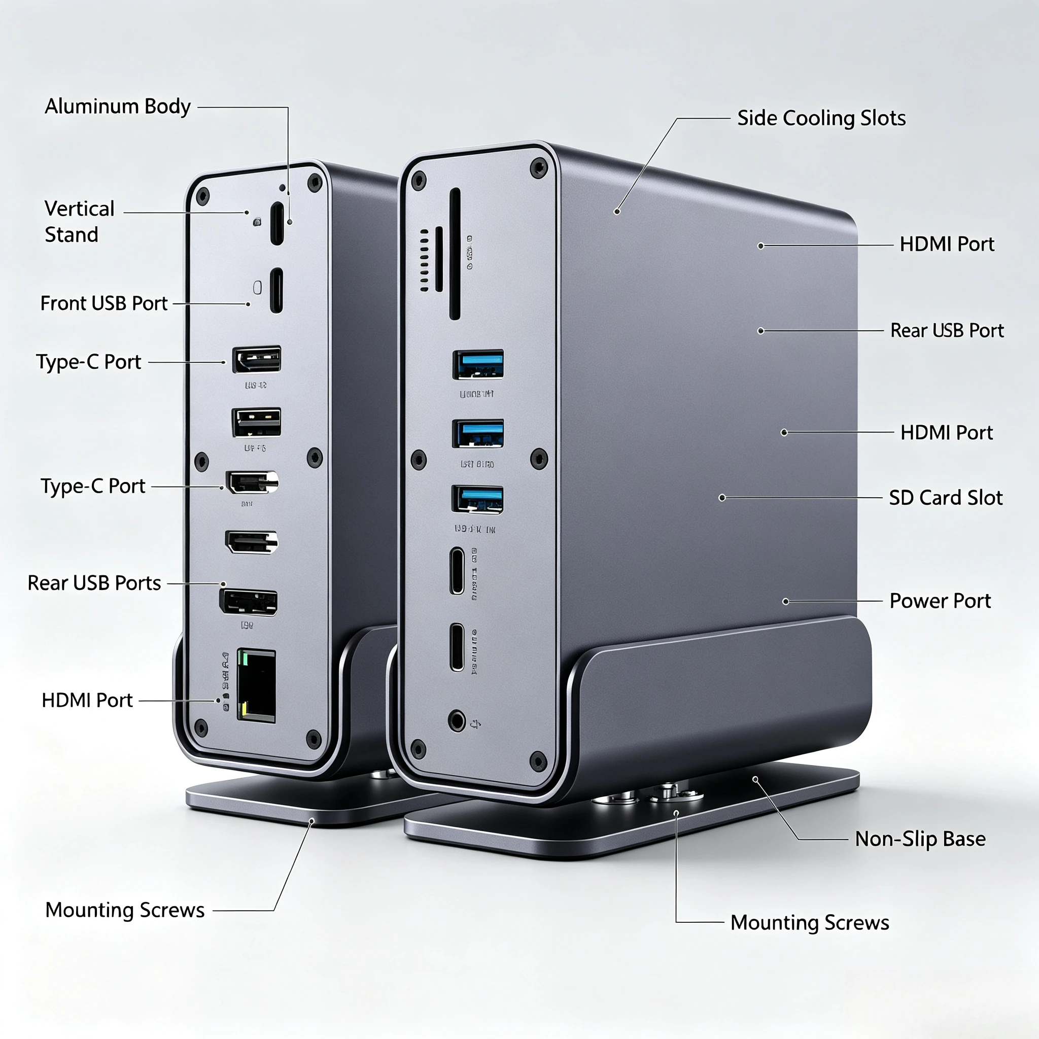 Estación de Acoplamiento Tipo- - Docking Station Thunderbolt 4 reseña y precio