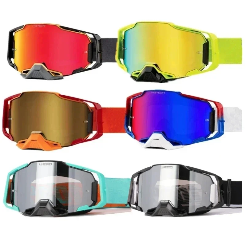 

High Quality Armega Moto Dirt Bike Goggles Motocross Cycling DH Skiing Motorcycle Goggles Sports Safety Glasses E