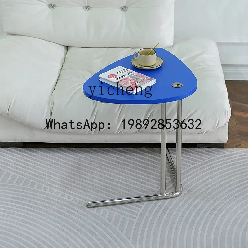 LYYリフト式小型コーヒーテーブル、ミニコーナーテーブル、ベッドサイドテーブル、シンプルな家庭用サイドキャビネット