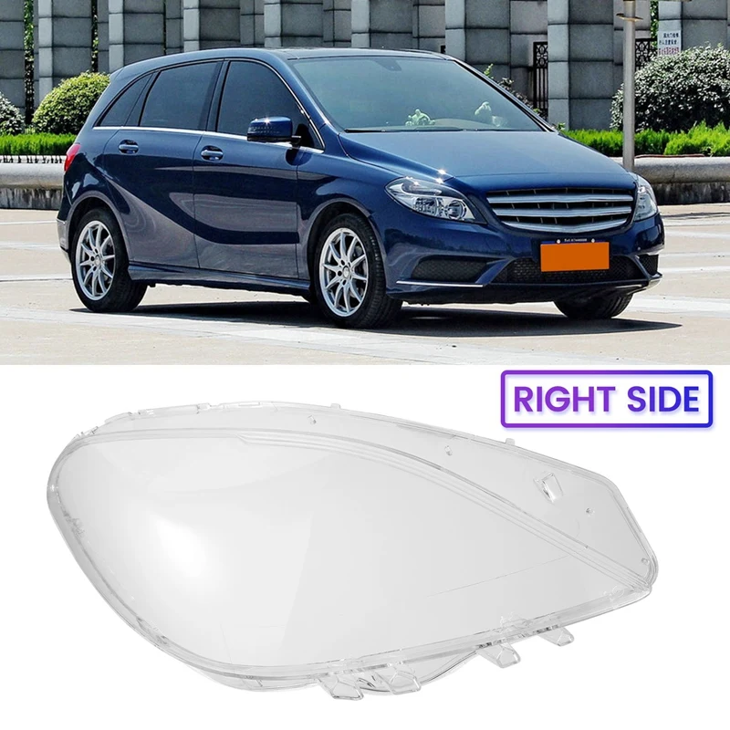 

Car Headlight Lens Cover Replace Lampshade For Benz B-Class W246 B180 B200 2012-2015 Right