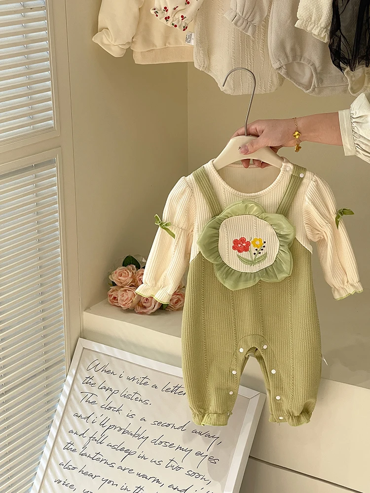 

Princ Sle Baby Girl Outfit Autumn Collection Cotton Rer Suit Cute Baby Girl Clothes Spring Autumn Season ential