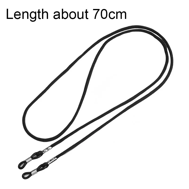1PC Fashion Lanyard Holder Mask Chain Hanging Rope Solid Color Glasses Strap Sunglasses Retainer DIY Eyewear Accessory