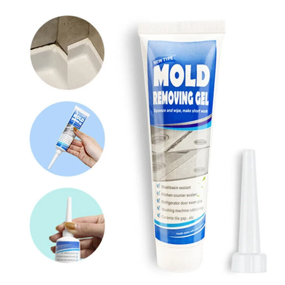 High Quality Effective Safety Formula Taps Sinks Grout Remover Gel Mildew Cleaning Tool Mould Magic Extreme Gel