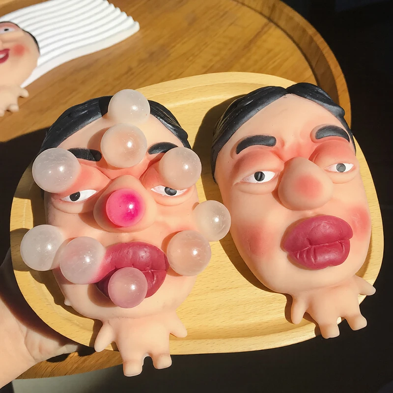 

Homemade Pimple Squeezing , Stress Relief Squeeze , Prank Blackhead Removal Funny Gadget