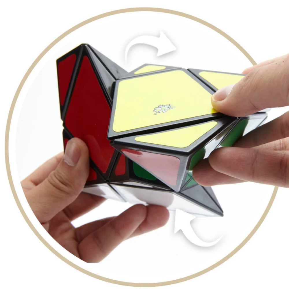 Lanlan Big Skewb Geplette Kubus Ll J Lin Magische Puzzels Blokjes Stickers Professionele Snelheid Educatief Twist Wijsheid Speelgoed Spel