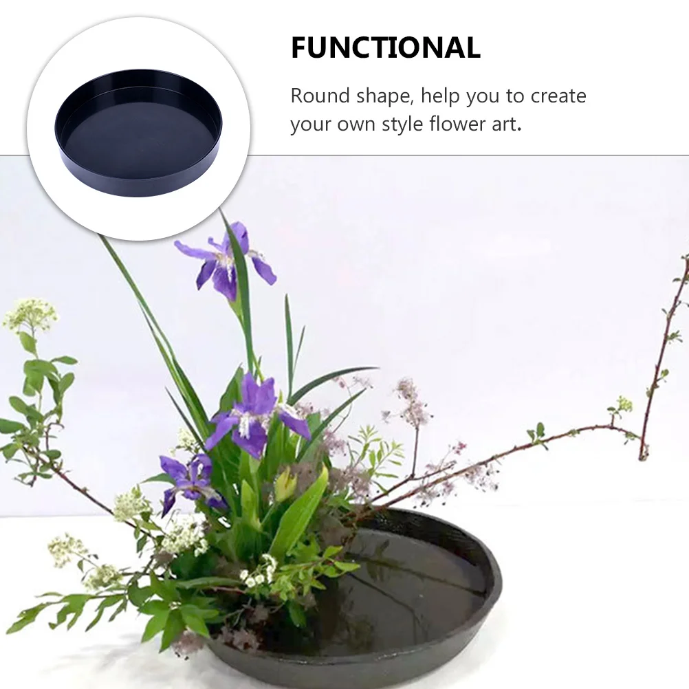 

1Pcs Flower Arrangement Base Round Plastic Floral Fixing Holder Tabletop Decor Flower Fixer Tool DIY Use Floral Fixing Holder