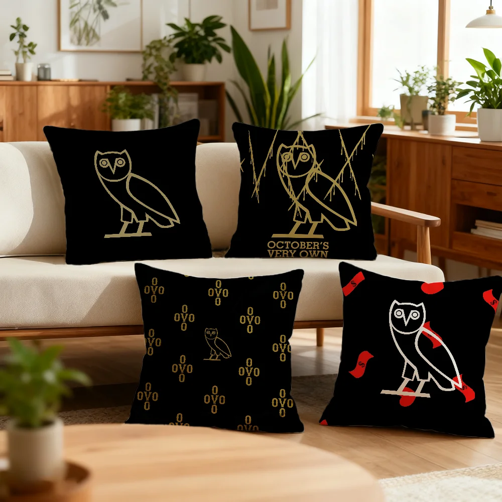 

Модный чехол для подушки D-Drake O-OVO Cool O-OWL, декоративный, для комнаты, автомобиля, дома, офиса, кофейни, дивана, с принтом, в скандинавском стиле, хит продаж