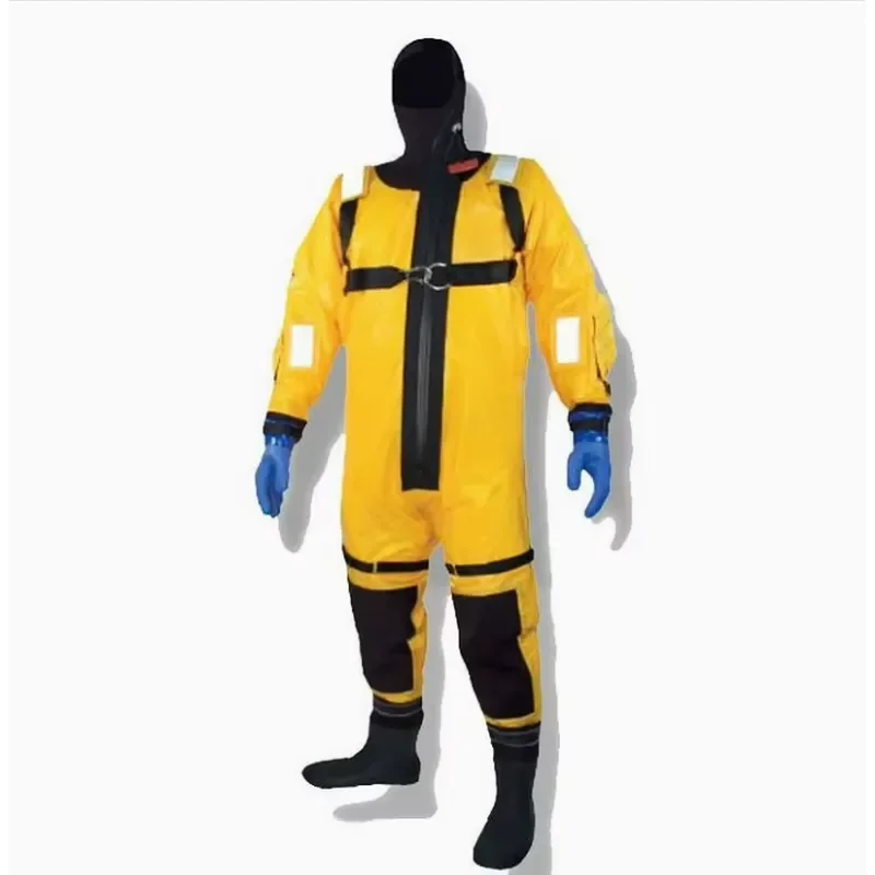 Integrated Thermal Suit For Ice Rescue High Quality Emergency Life Jacket