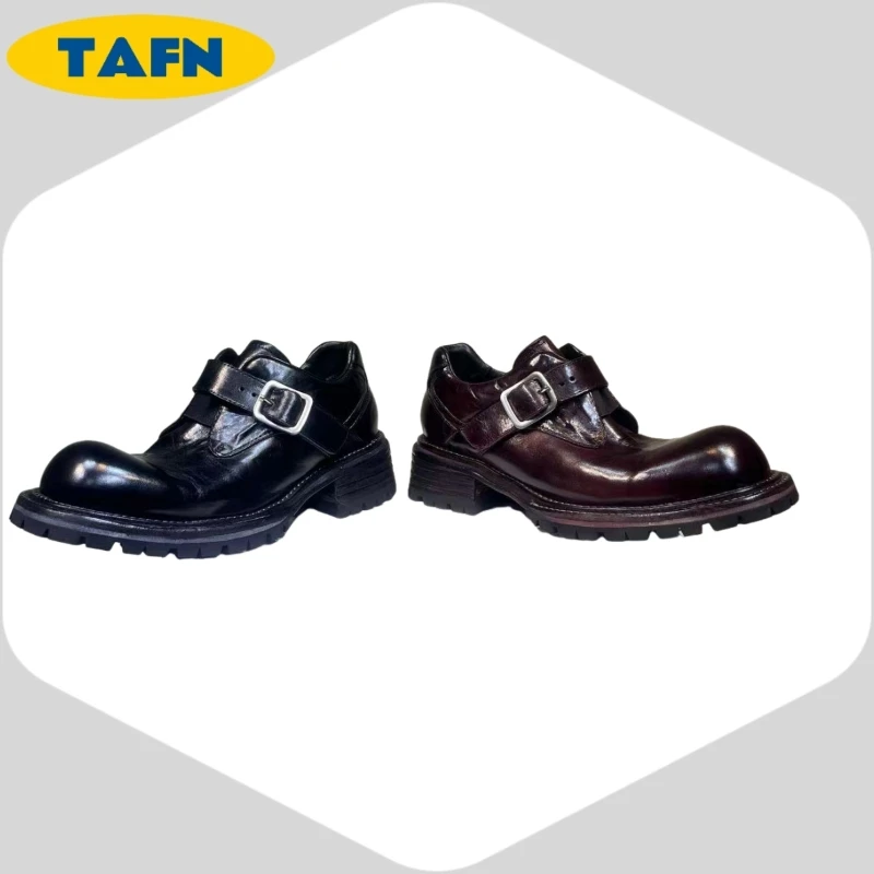 

Wear-Resistant Outsole Comfortable European Elegant Advanced Cowhide Leather Shoes Advanced Texture Comfortable AF305