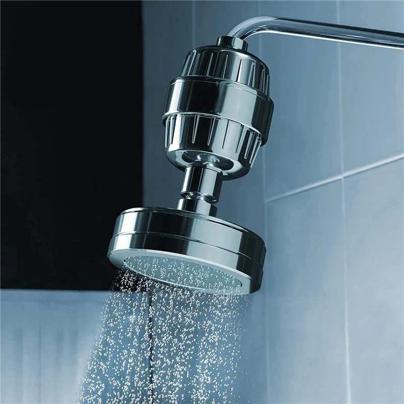 SANQ 2X 15 Stage Shower Filter Water Purifier Cartridge -Showerhead Water Softener - Fluoride, Hard Water, Rust