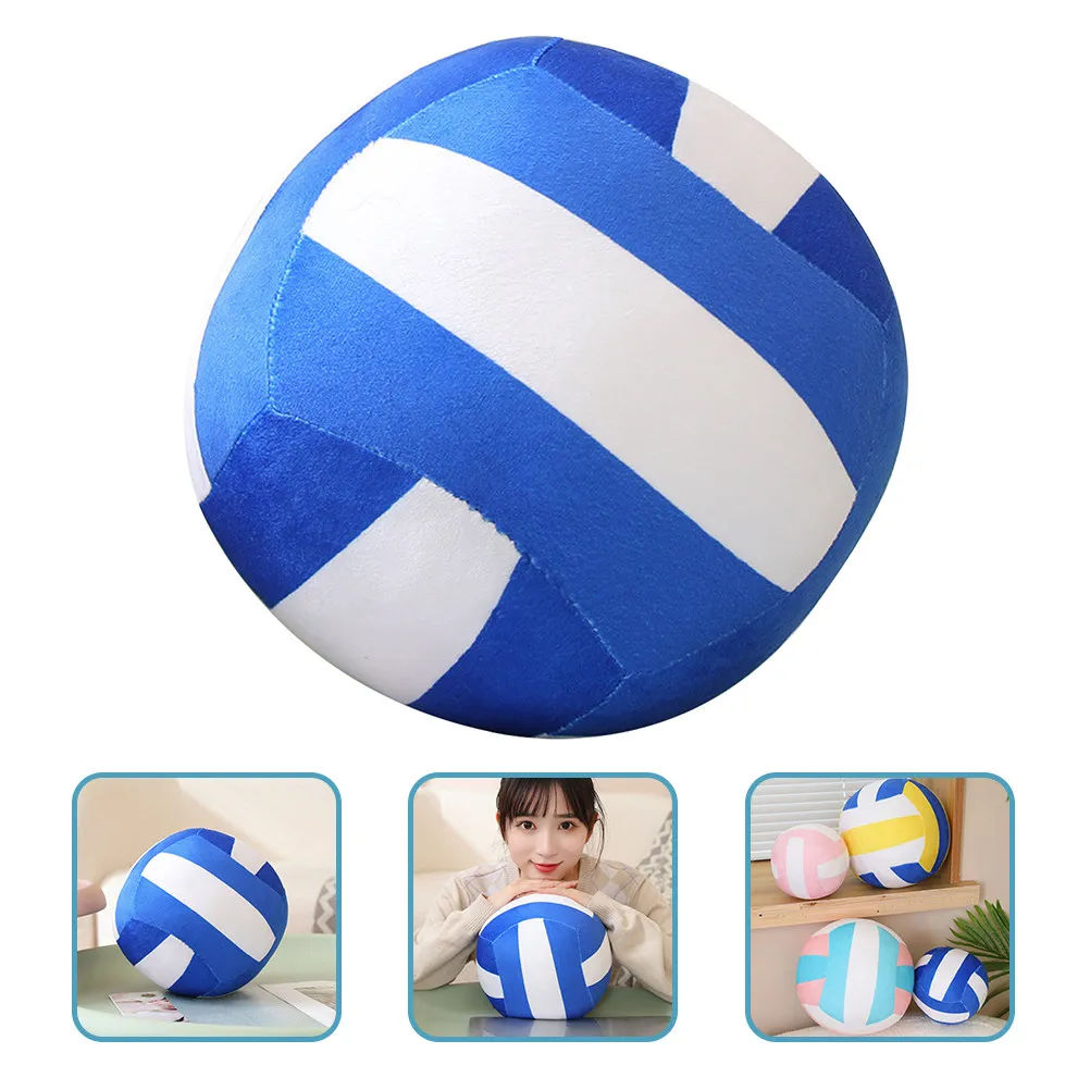 

Volleyball Stuff Resilient Volleyball Pillow Soft Comfortable Stuffed PP Cotton Beach Lover Gift Teen Girls Room Decor Sports