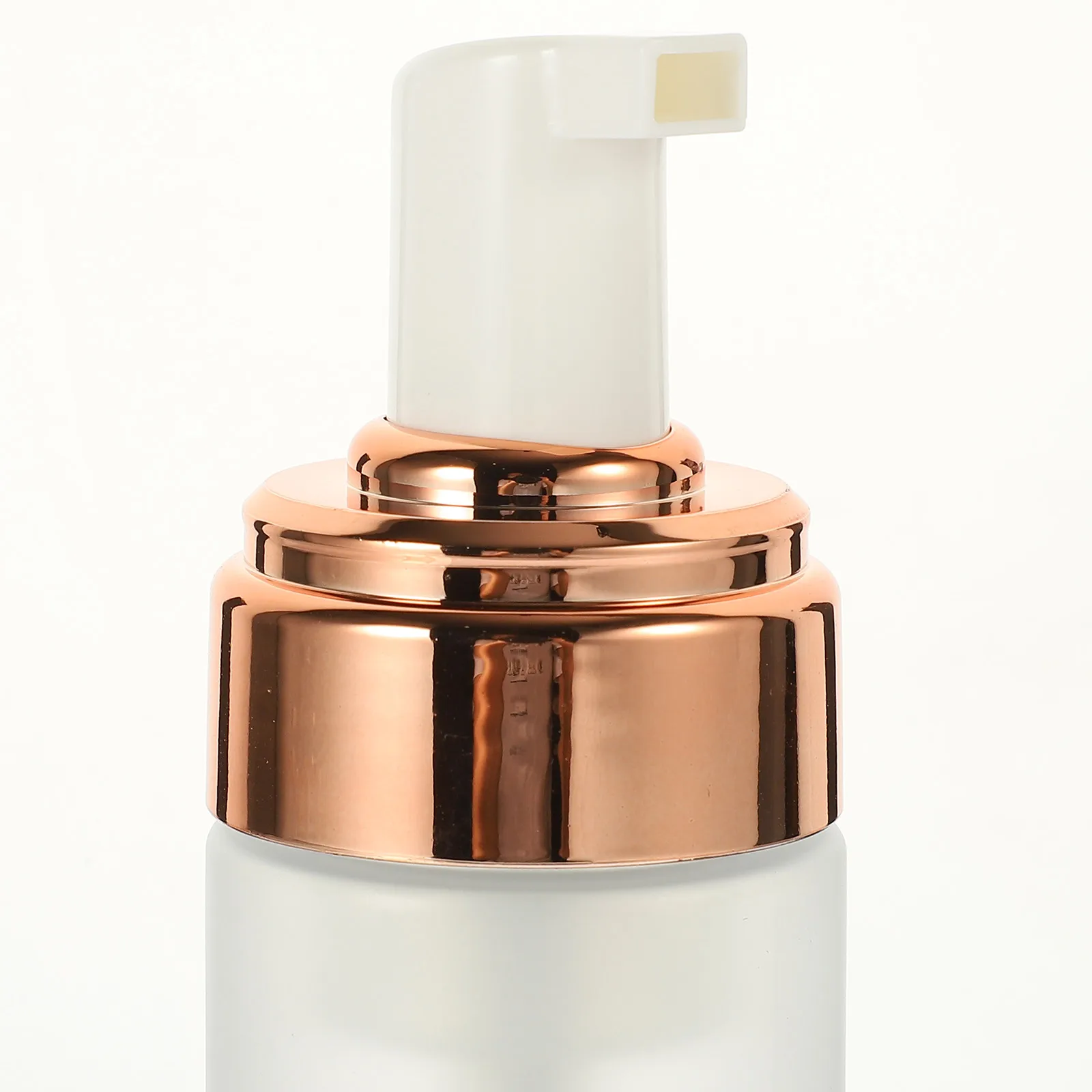 2 قطعة زجاجات موزع شفافة غير لامعة حامل مضخة قابل لإعادة الملء تخزين السفر زجاجة فارغة زجاجة مستحضرات التجميل #6