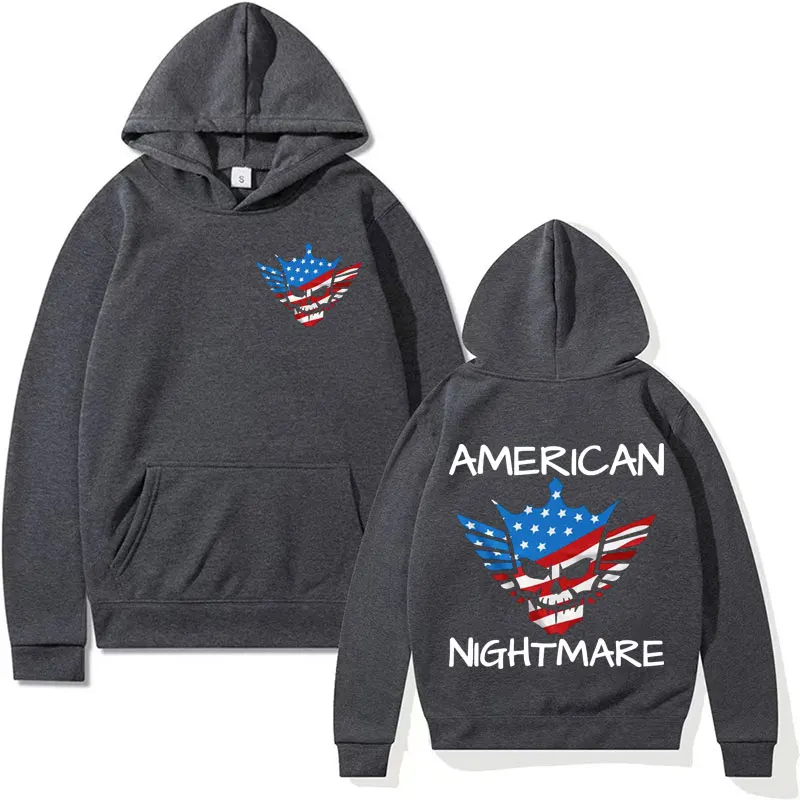 American Nightmare Cody Rhodes Logo Graphic Hoodie Men Women Casual Long Sleeve Sweatshirt Fashion Classic Oversized Hoodies Y2k