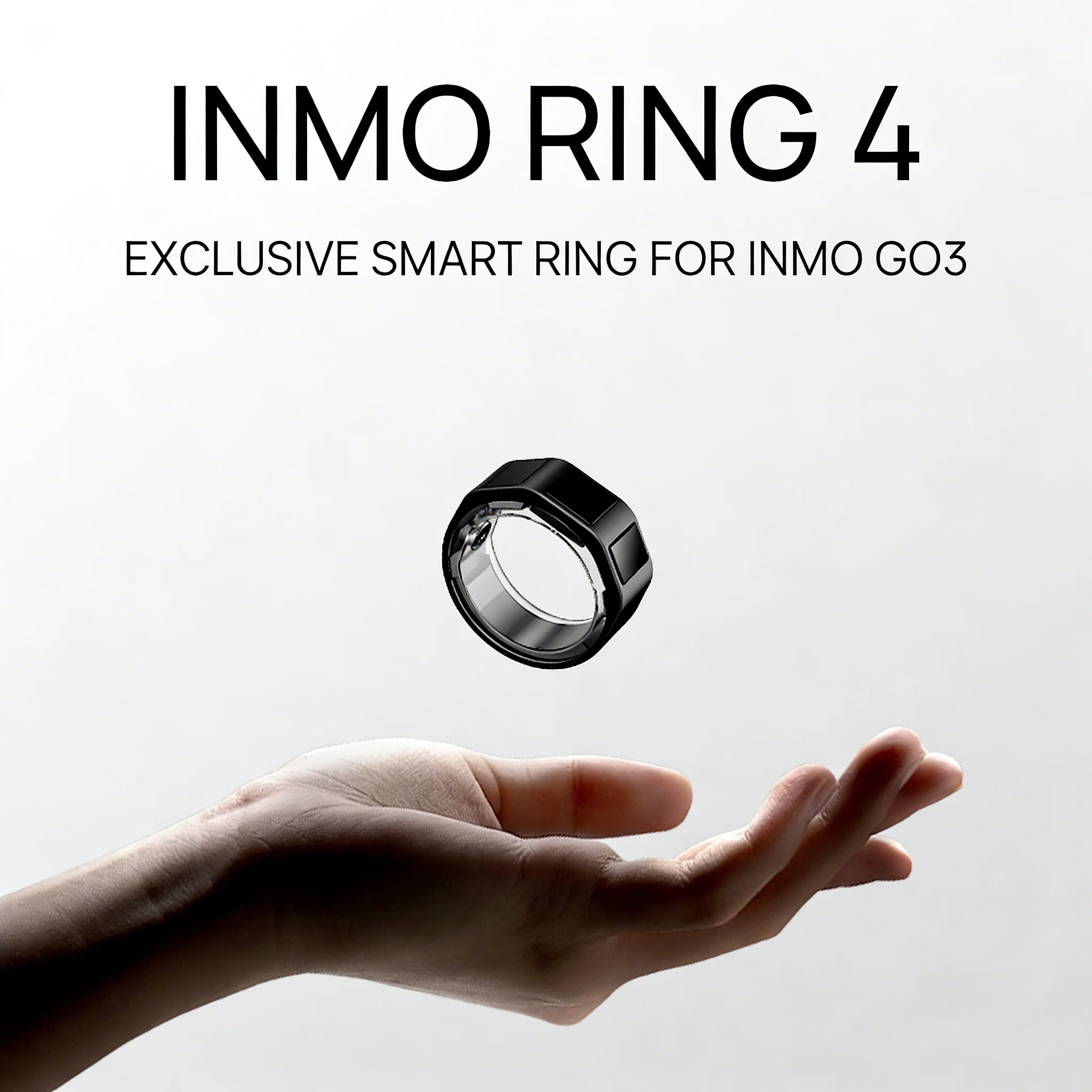 Ring 4 Smart Ring Exclusive Controller for INMO GO3 AR Glasses Gesture Teleprompter Flip