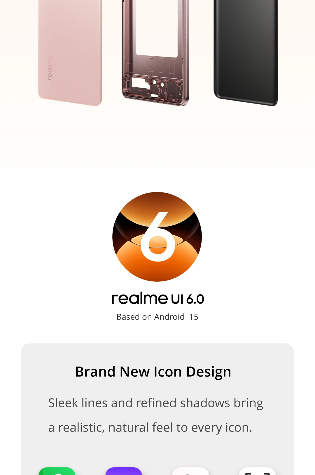 realme 15 5G Smartphone 6500mAh 45W Processor 6.77"144Hz AMOLED Display NFC Dimensity 7300+