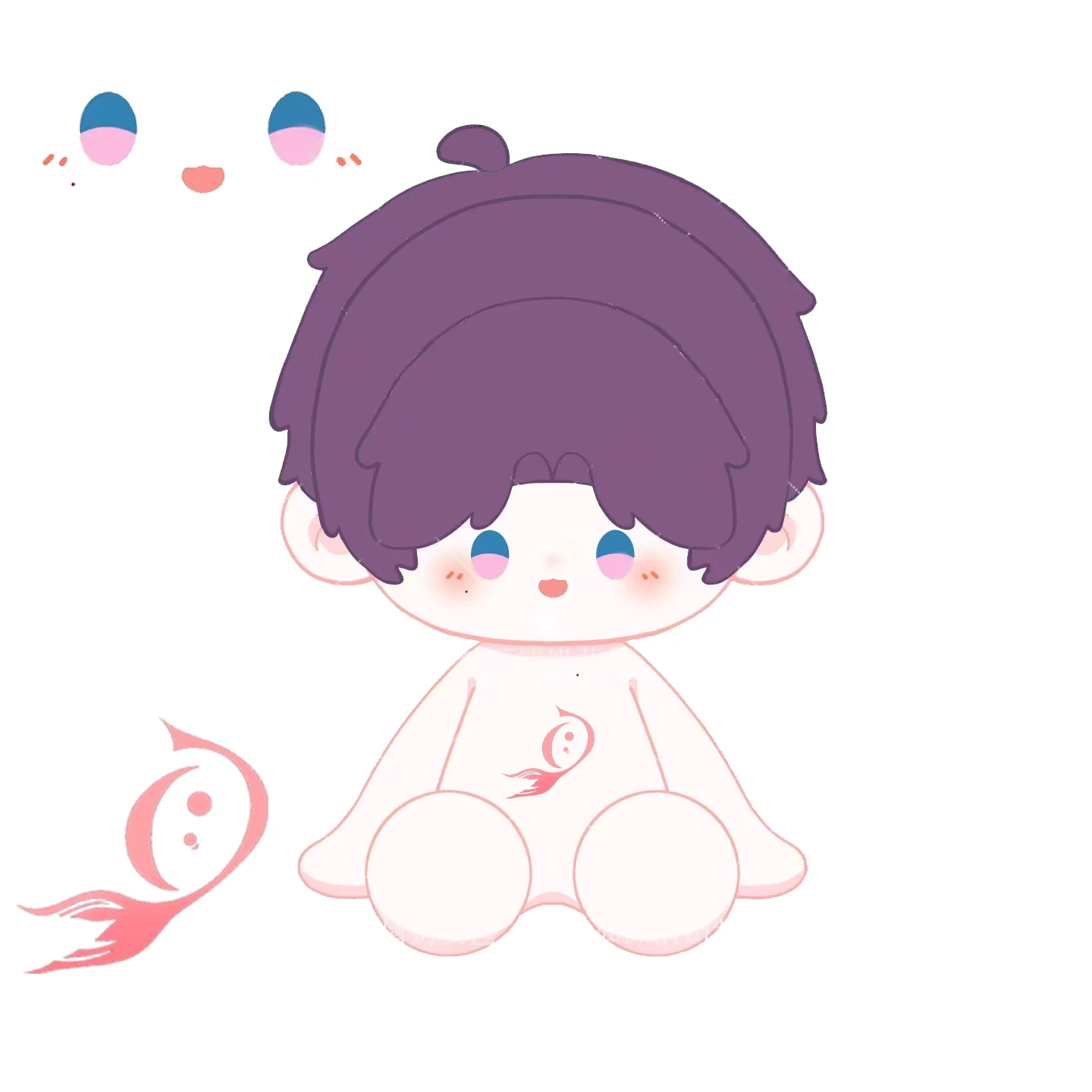 Juego de Anime Love and Deepspace Rafayel Zayne Xavier Sylus Caleb Cosplay 40cm cuerpo sentado lindo muñeco de peluche de algodón juguetes regalos