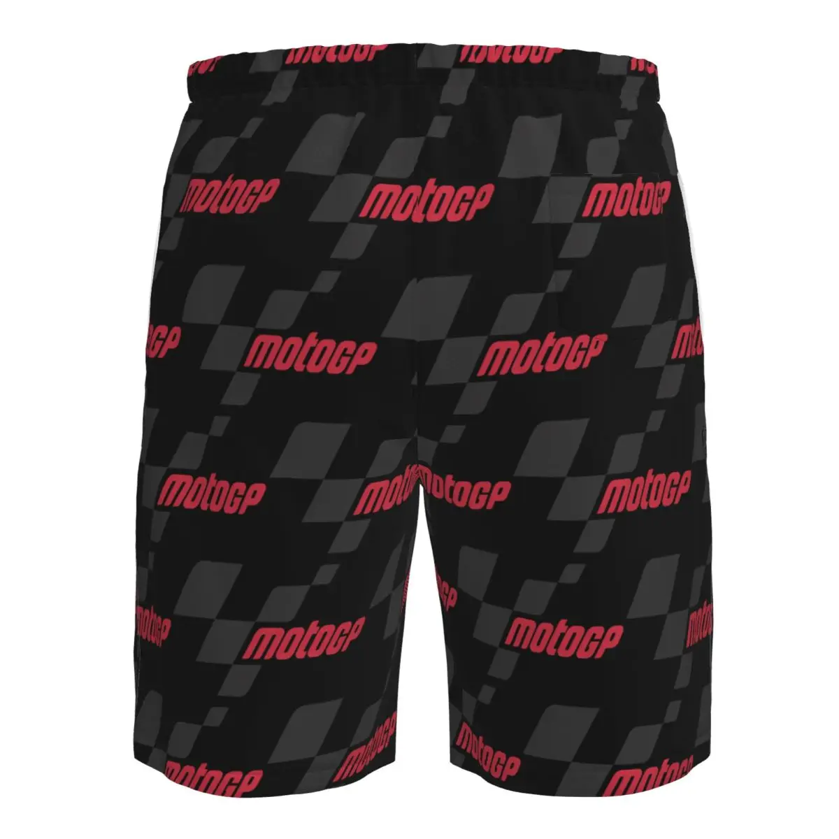 Pantaloncini da surf da spiaggia essenziali con logo Moto GP Pantaloni da uomo estivi da nuoto casual ad asciugatura rapida