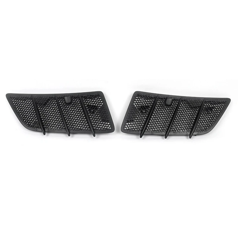 1Pair Hood Air Vent Grille Cover For Mercedes-Benz ML GL-Class W164 2007-2012 ML320 350 ML63AMG GL350 Radiator Vent Grid